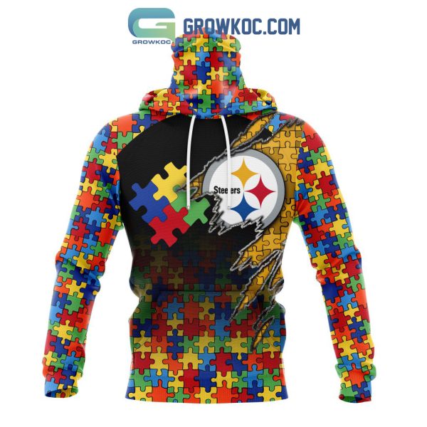 Pittsburgh Steelers NFL Special Autism Awareness Design Hoodie T Shirt