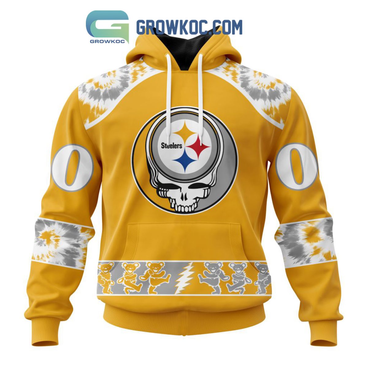Pittsburgh Steelers NFL Special Grateful Dead Personalized Hoodie T Shirt -  Growkoc