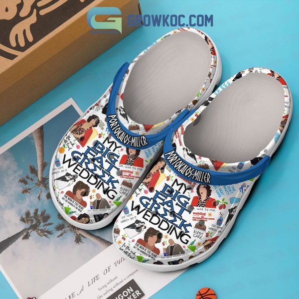 Portokalos Miller My Big Fat Greek Wedding Crocs