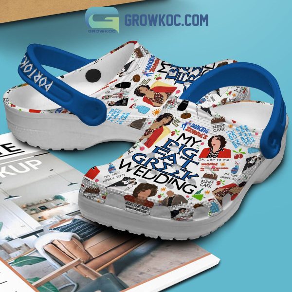 Portokalos Miller My Big Fat Greek Wedding Crocs