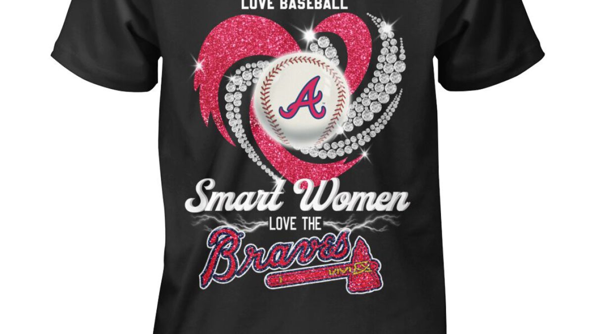 Braves LOVE shirt (bleached edition)