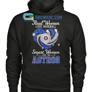 Real Women Love Baseball Smart Women Love The Astros Shirt, Hoodie, Women  Tee, Sweatshirt - Lelemoon