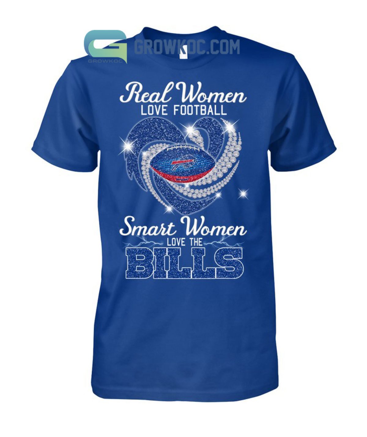 Buffalo Bills Real Women Love Football Smart Women Love The Bills Shirt,  hoodie, sweater, long sleeve and tank top in 2023