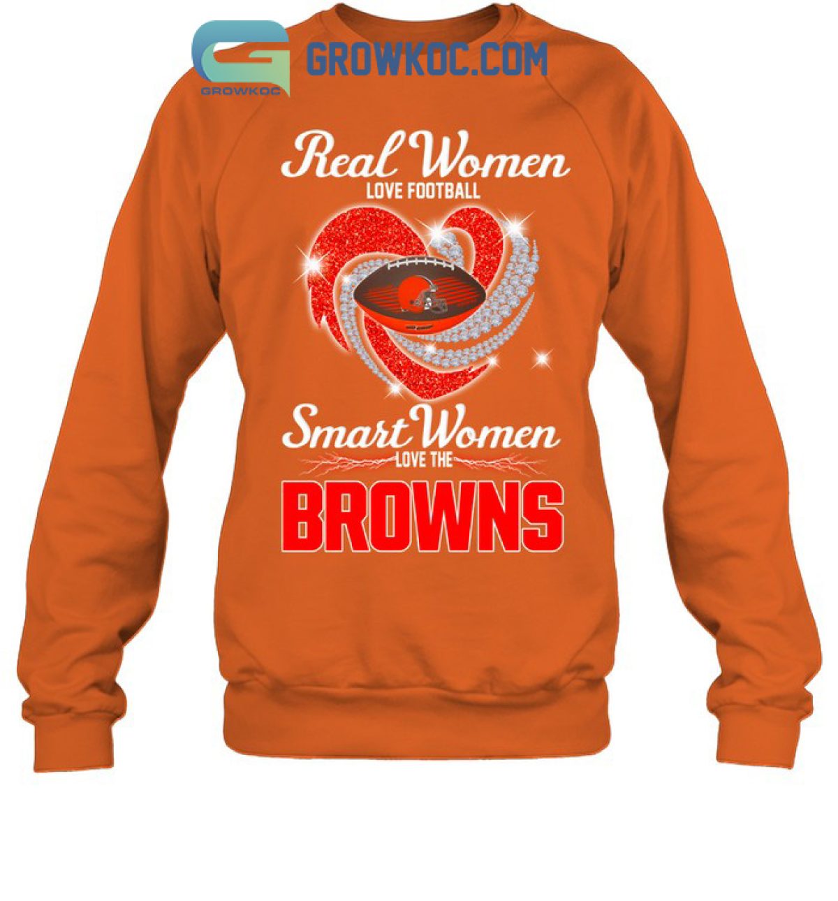 Real women love football smart women love the cleveland browns shirt, hoodie,  sweater, long sleeve and tank top