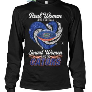 Real Women Love Football Smart Women Love The Gators T Shirt - Growkoc