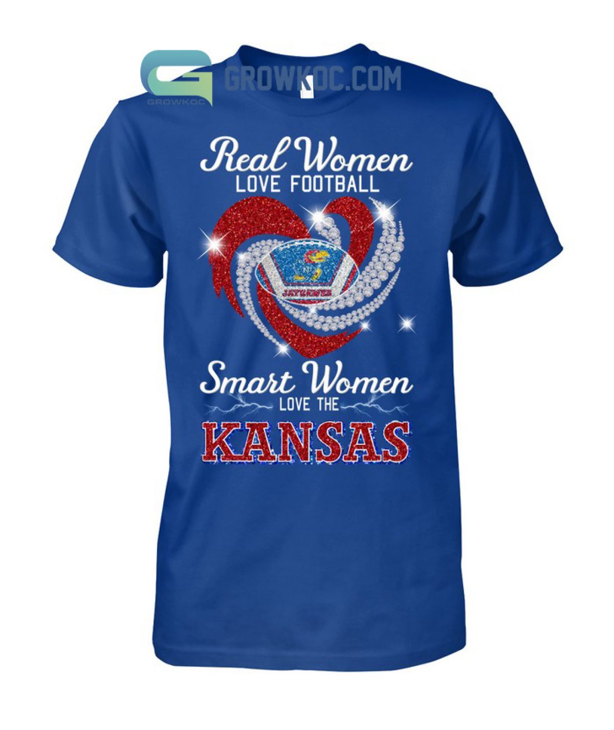 Women's Red Kansas City Chiefs Standout T-Shirt Size: Large