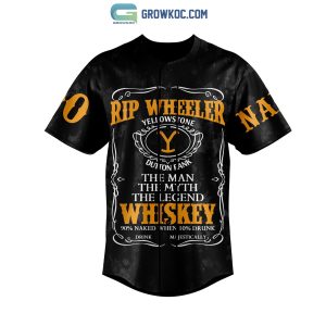 Rip Wheeler Yellowstone Go Ahead I’ll Take You To The Train Station Personalized Baseball Jersey