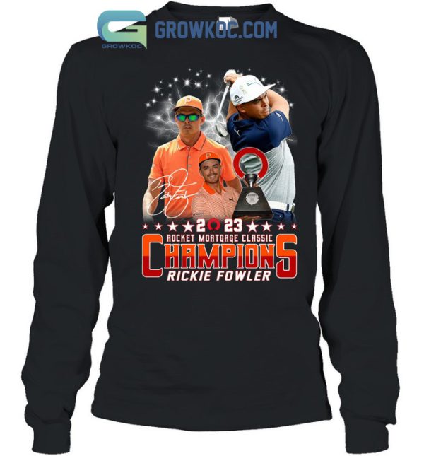 Rocket Mortgage Classic Champions 2023 Rickie Fowler T Shirt