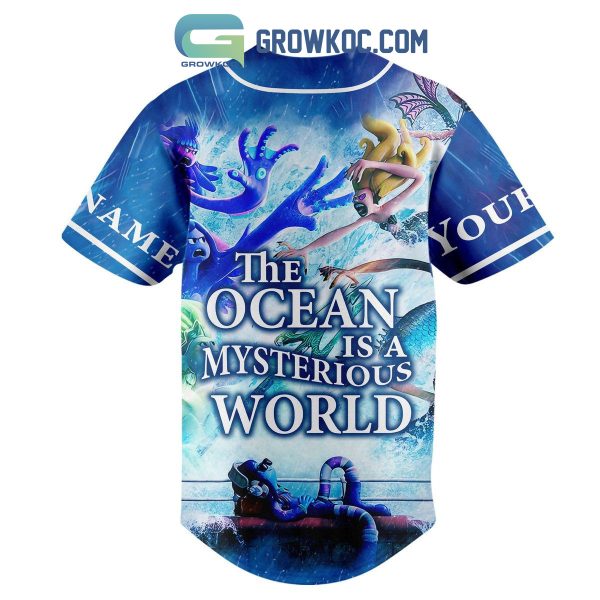 Ruly Gilman Teenage Kraken The Ocean Is A Mysterious World Personalized Baseball Jersey
