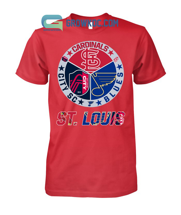 HOT!!! St. Louis City SC Our City Our T-Shirt St. Louis City SC Team Shirt  S-5XL