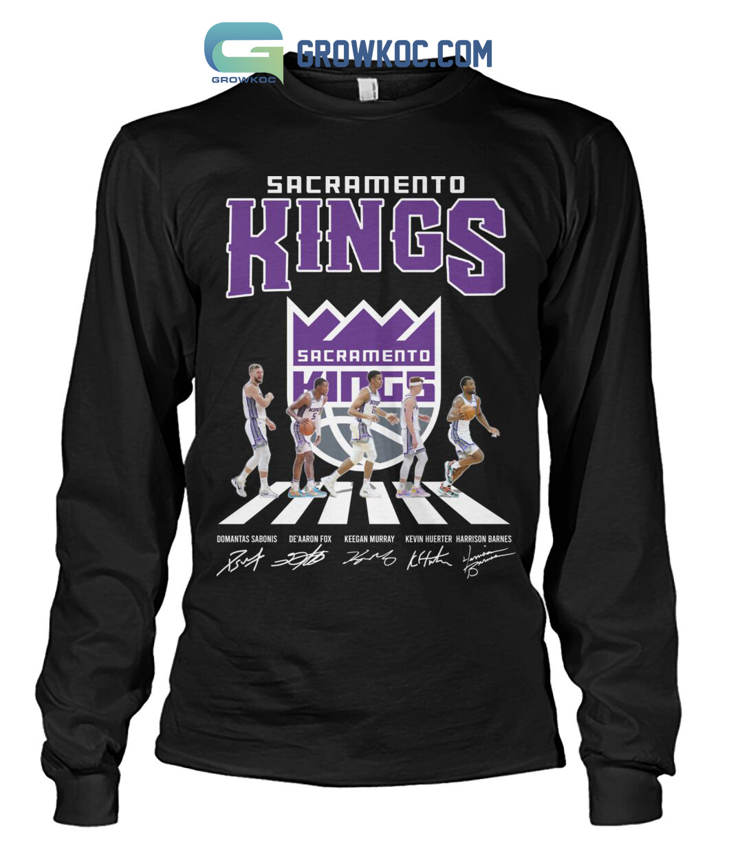 Sacramento Kings Abbey Road T Shirt