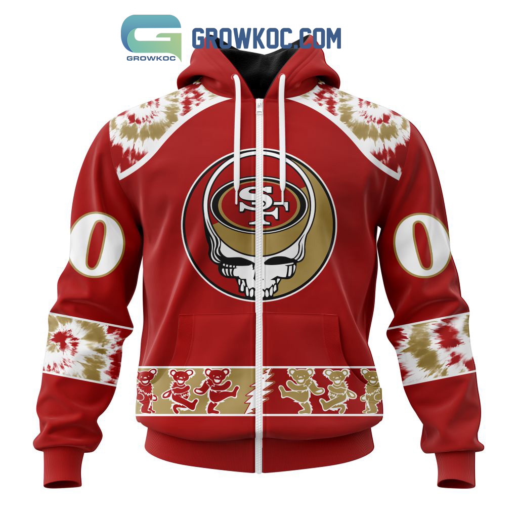 San Francisco 49ers NFL Special Grateful Dead Personalized Hoodie