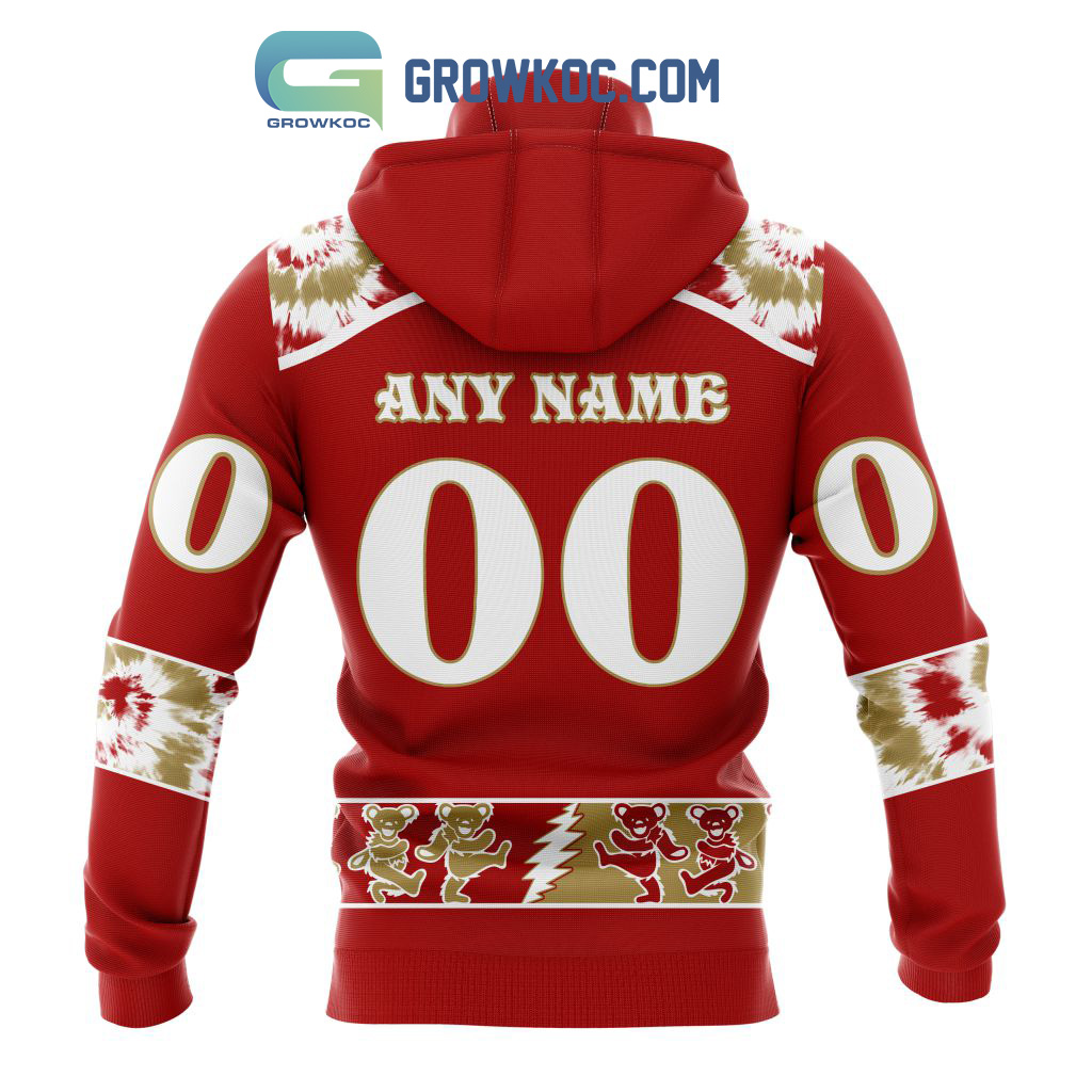 San Francisco 49ers Snoopy Custom Name 3D Hoodie Zip Hoodie