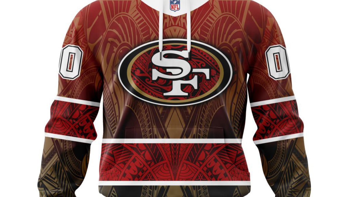 San Francisco 49ers NFL Special Native With Samoa Culture Hoodie T