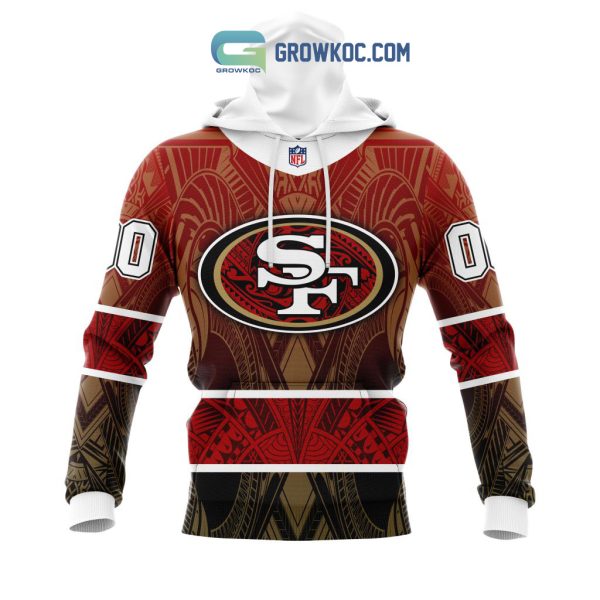 San Francisco 49ers NFL Special Native With Samoa Culture Hoodie T Shirt