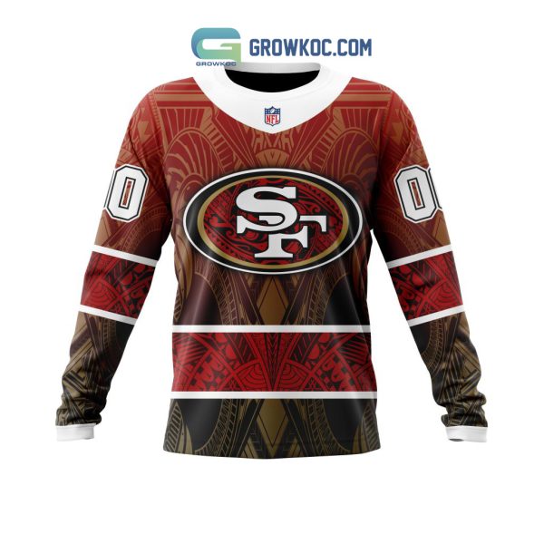 San Francisco 49ers NFL Special Native With Samoa Culture Hoodie T Shirt