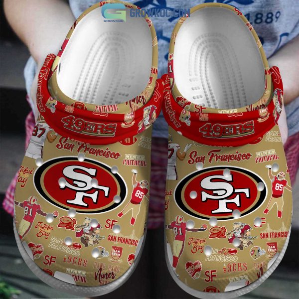 San Francisco 49ers Special Design Crocs