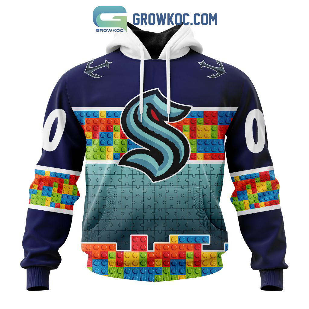 Seattle Kraken NHL Special Design Jersey With Your Ribs For Halloween  Hoodie T Shirt - Growkoc