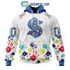 St. Louis Blues NHL Special Autism Awareness Hands Hoodie T Shirt