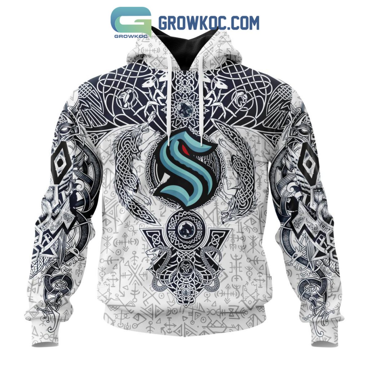 Seattle Kraken NHL Special Autism Awareness Design Hoodie T Shirt - Growkoc