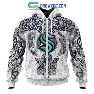Seattle Kraken NHL Special Norse Viking Symbols Hoodie T Shirt