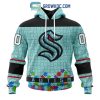 San Jose Sharks NHL Special Unisex Kits Hockey Fights Against Autism Hoodie T Shirt