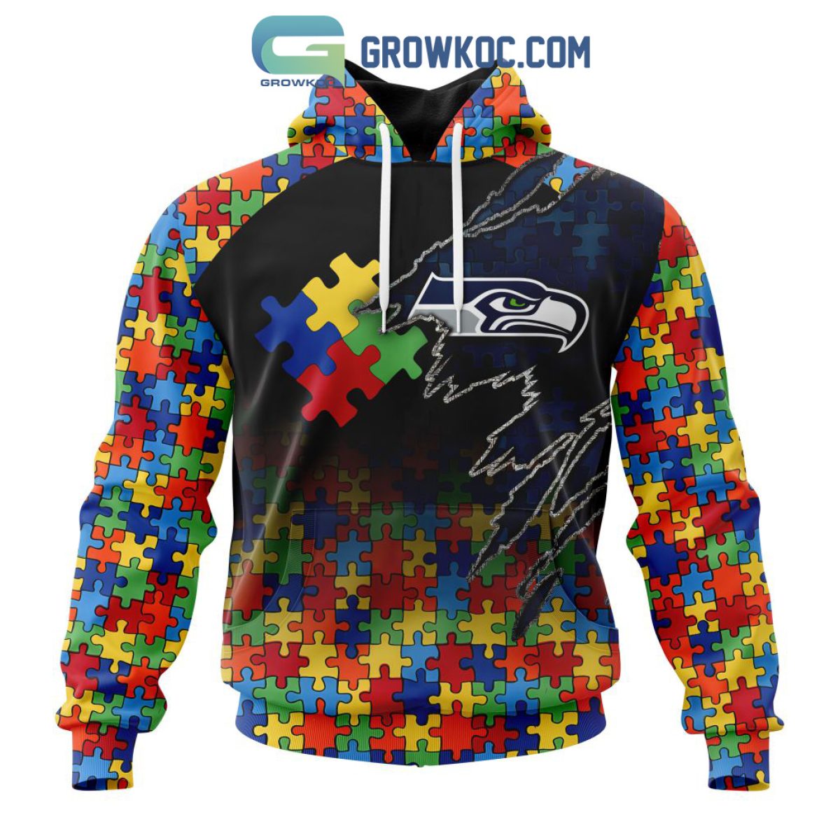 Merry Christmas Season 2023 Seattle Seahawks 3D Hoodie Christmas