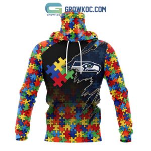 Seattle Seahawks Busy Block NFL Ugly Sweater