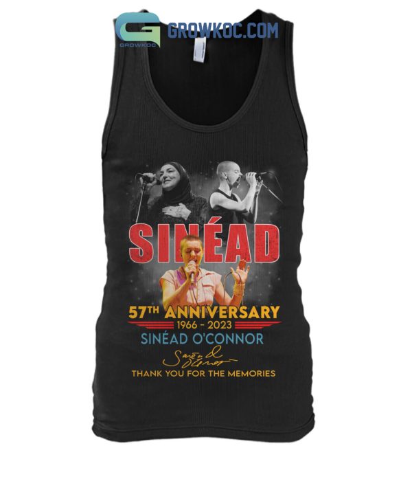 Sinéad O’Connor 57th Anniversary 1996 2023 Memories T Shirt