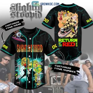 Slightly Stoopid Return Of The Red Eye Personalized Baseball Jersey
