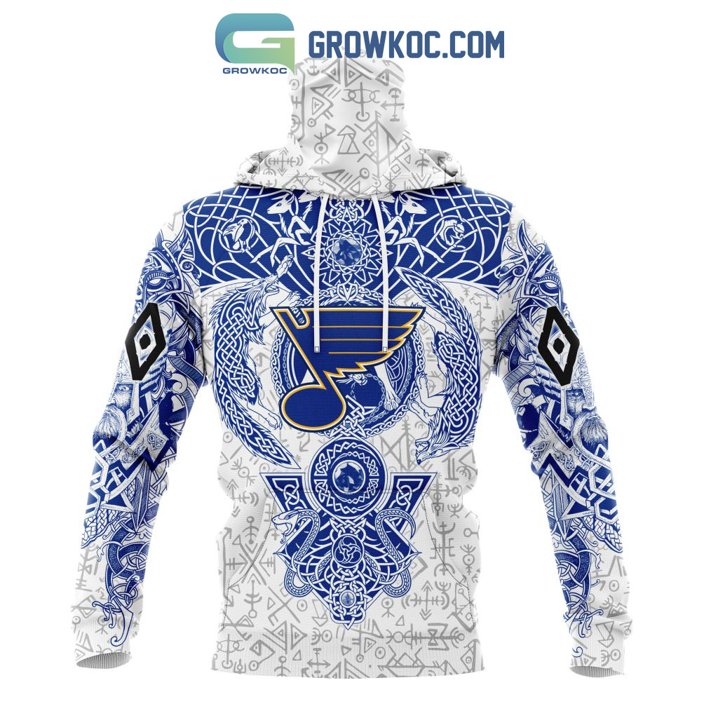 St Louis Blues NHL Special Norse Viking Symbols Hoodie T Shirt - Growkoc