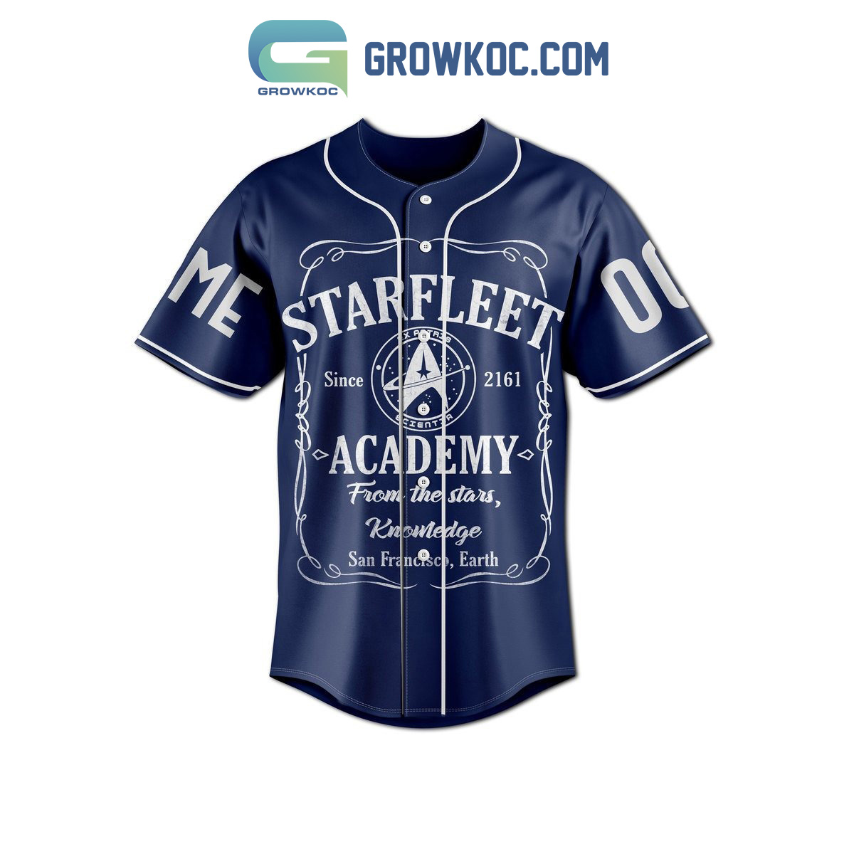 Starfleet Academy From The Stars Knowledge Blue Design