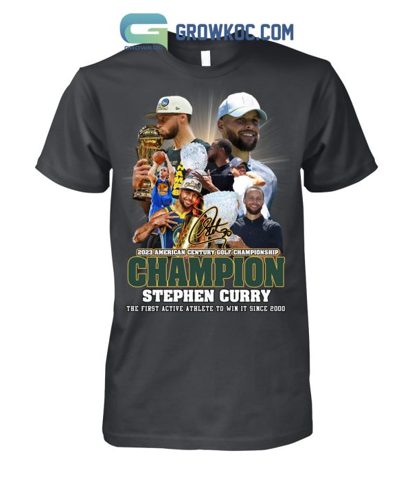 Stephen Curry 2023 American Century Gold Championship T Shirt