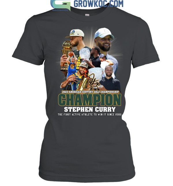 Stephen Curry 2023 American Century Gold Championship T Shirt