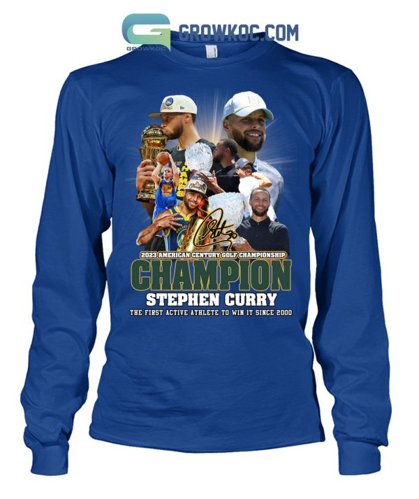 Stephen Curry 2023 American Century Gold Championship T Shirt