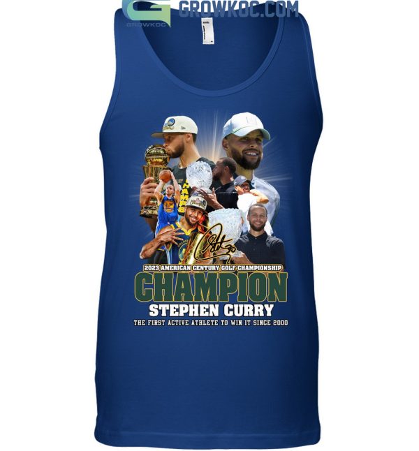 Stephen Curry 2023 American Century Gold Championship T Shirt