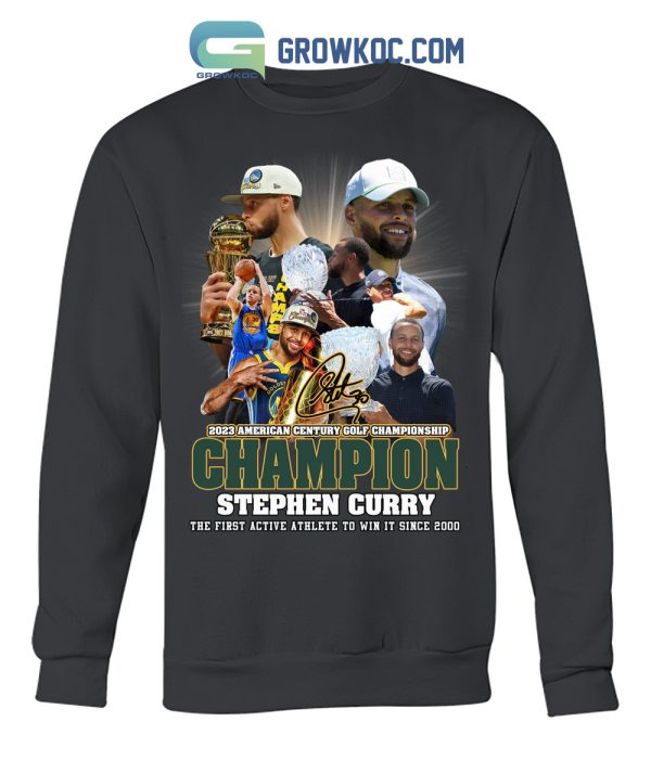 Stephen Curry 2023 American Century Gold Championship T Shirt