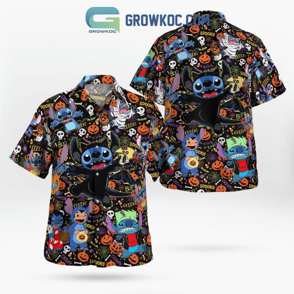 Stitch Halloween Hawaiian Shirt