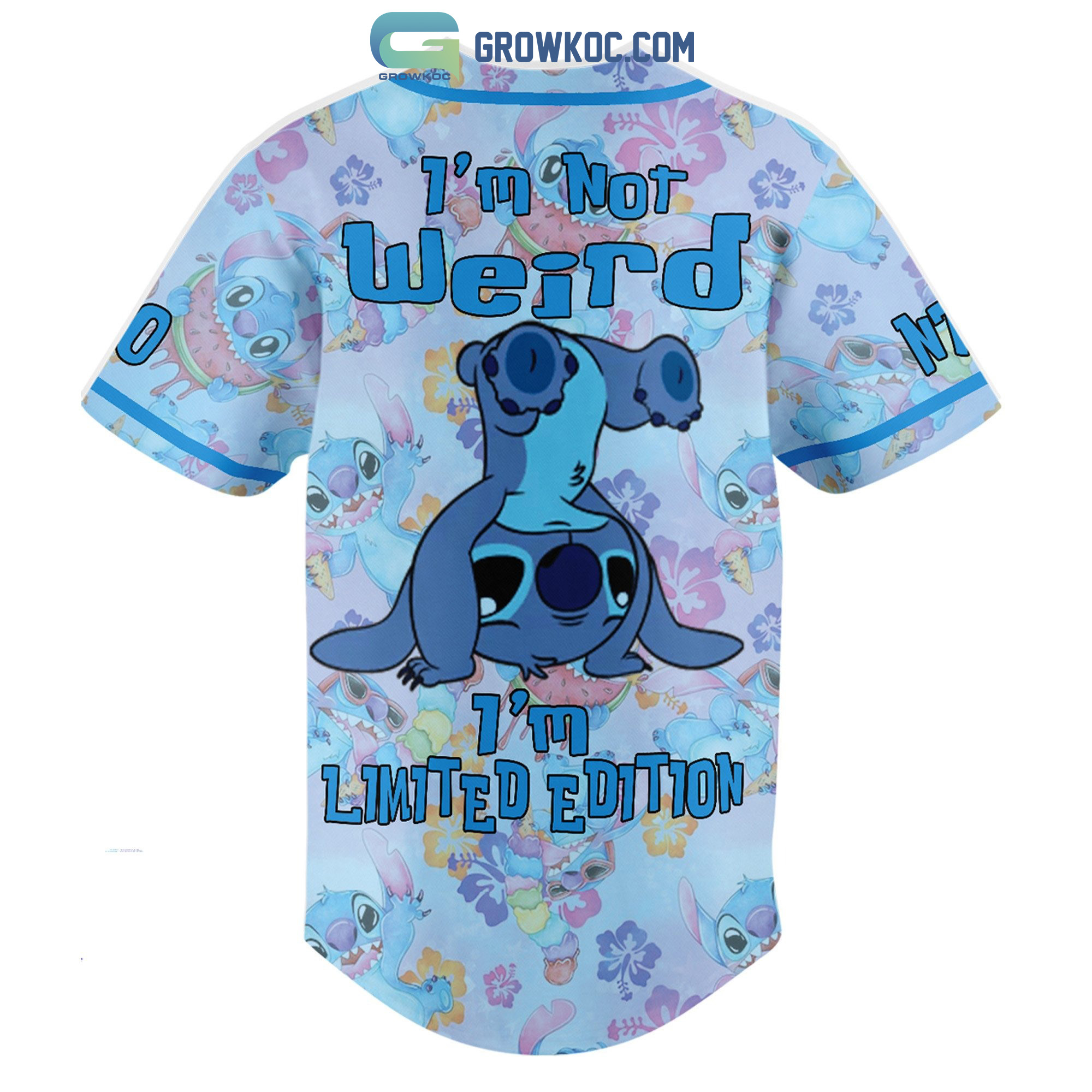 Shop Phillies Lilo & Stitch Light Blue Baseball Jersey