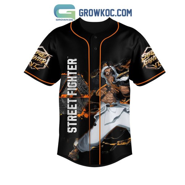 Street Fighter Personalized Baseball Jersey