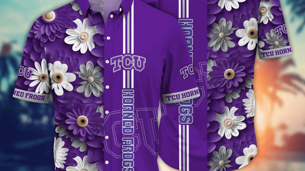 TCU Horned Frogs NCAA1 Hawaiian Shirt 4th Of July Independence Day