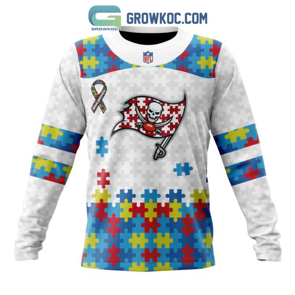 Tampa Bay Buccaneers NFL Autism Awareness Personalized Hoodie T Shirt