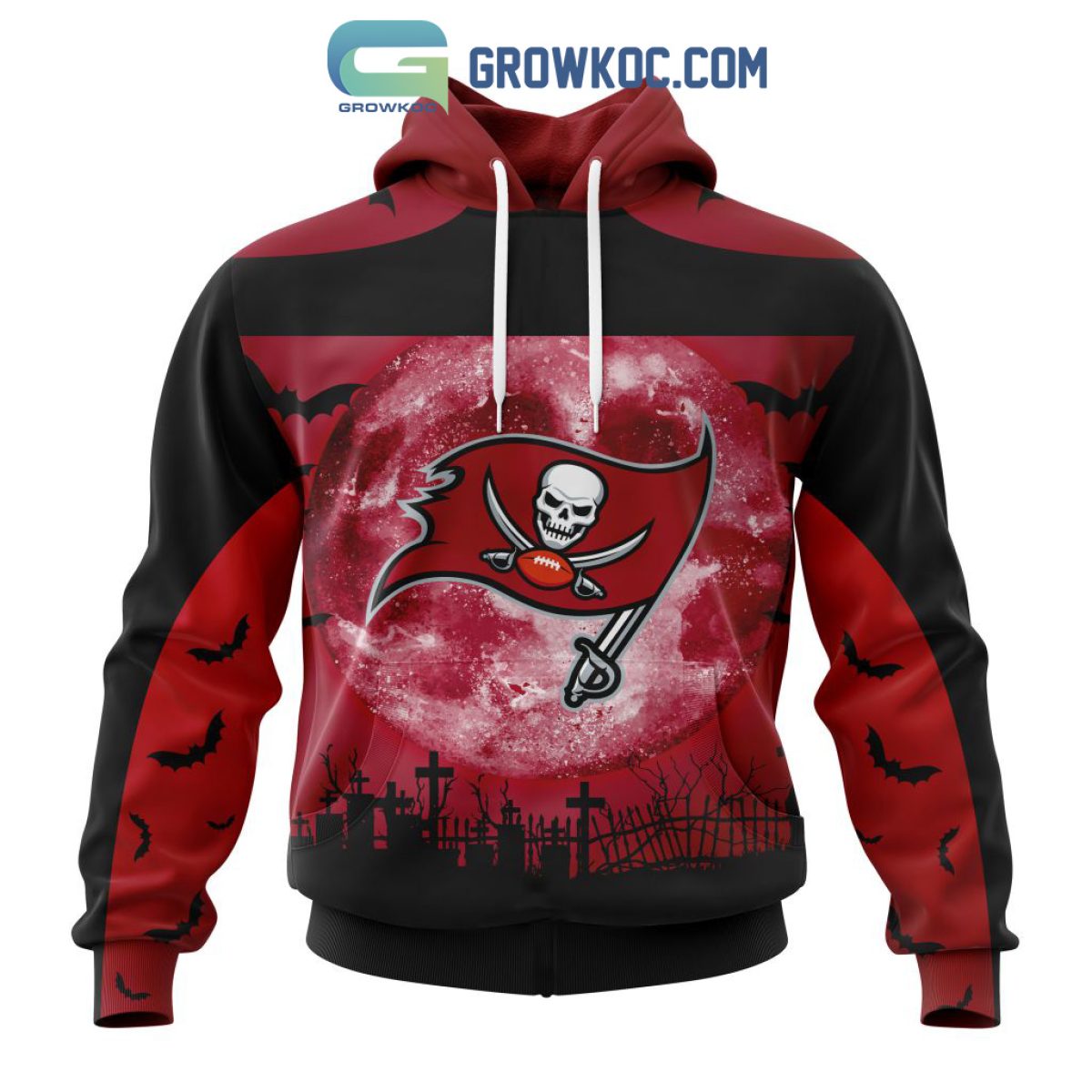 Tampa Bay Buccaneers Youth Zip Hoodie Stadium Full |