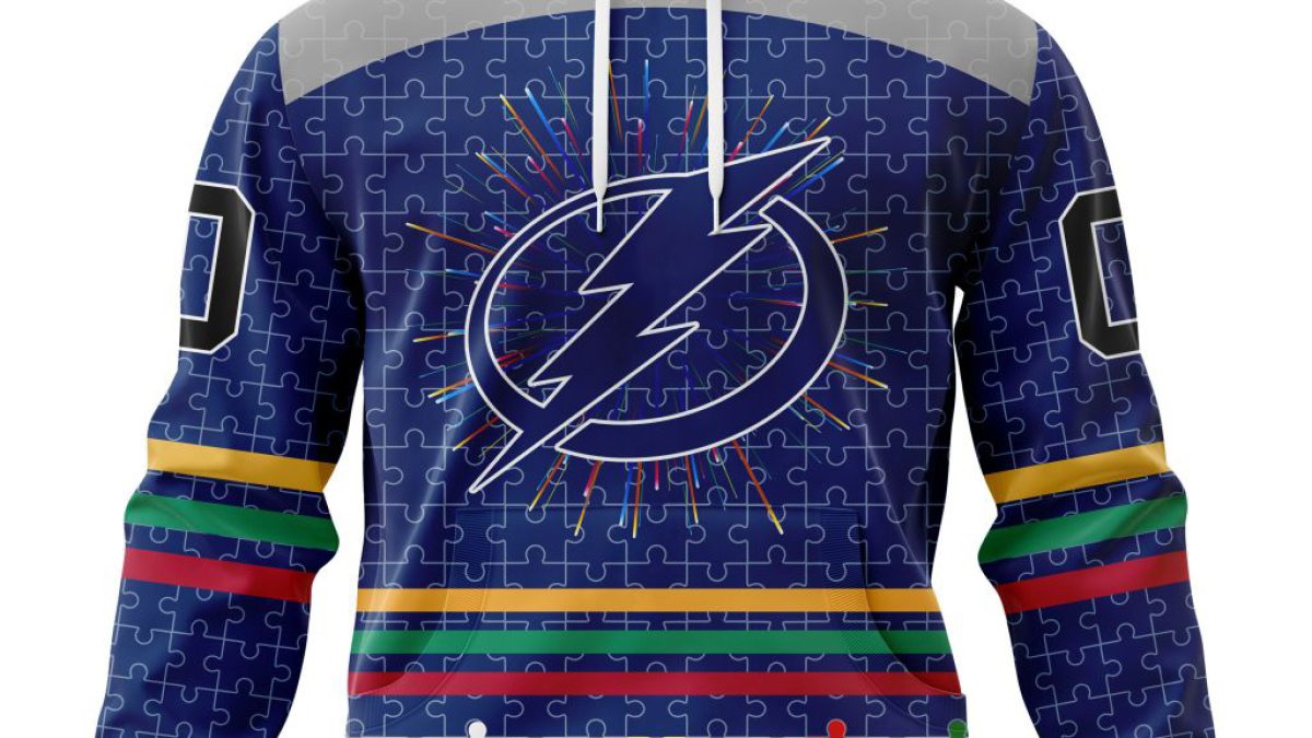 Tampa Bay Lightning NHL Special Autism Awareness Design Hoodie T Shirt -  Growkoc