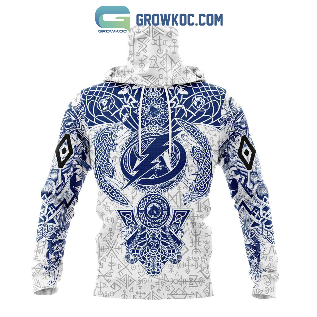 Custom Tampa Bay Lightning Norse Viking Symbols NHL Shirt Hoodie