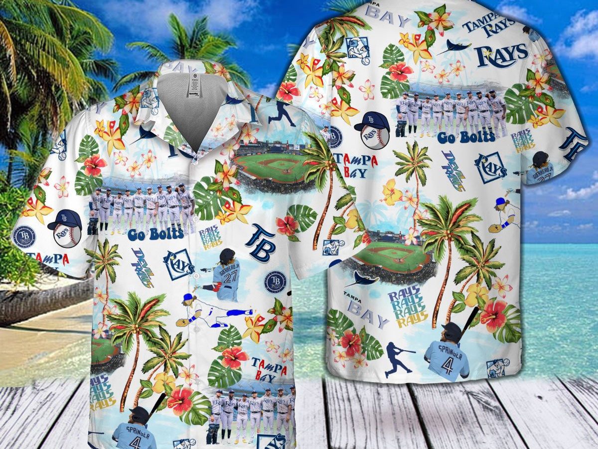Tampa Bay Rays Go Bolts Funny Hawaiian Shirt - Growkoc