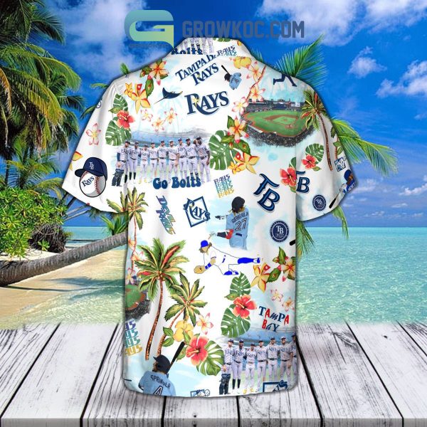 Tampa Bay Rays Go Bolts Funny Hawaiian Shirt