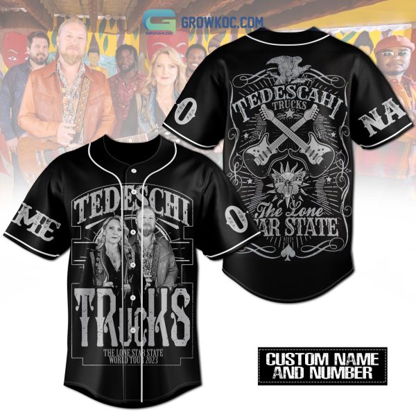 Tedeschi Trucks The The Lone Star State World Tour 2023 Personalized Baseball Jersey
