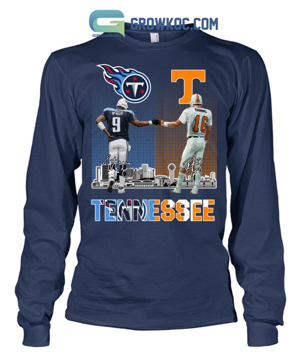 Tennessee Titans And Volunteers City Champion T Shirt