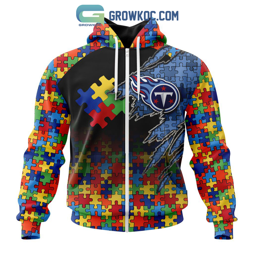 Dallas Cowboys NFL Special Autism Awareness Design Hoodie T Shirt - Growkoc